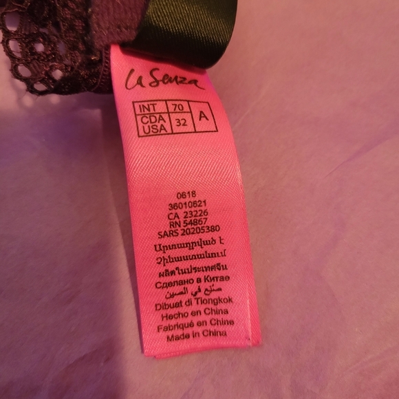 La SENZA Purple Bra - Picture 3 of 3